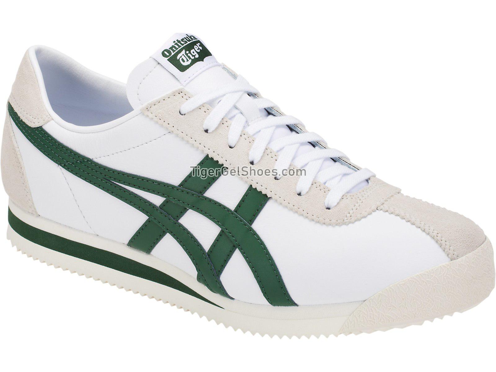 Onitsuka Tiger Tiger Corsair White/Hunter Green D7J4L-101 Mens Womens Shoes